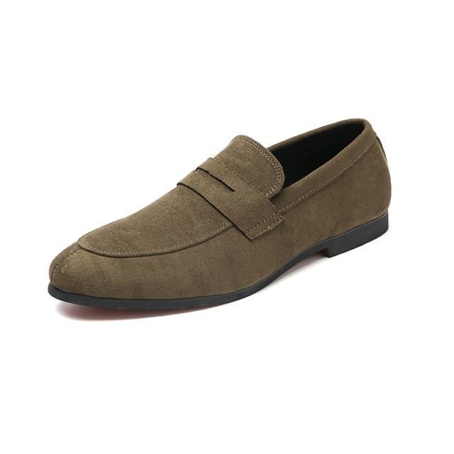 Comfortable Men Loafers Luxury Flats Shoes