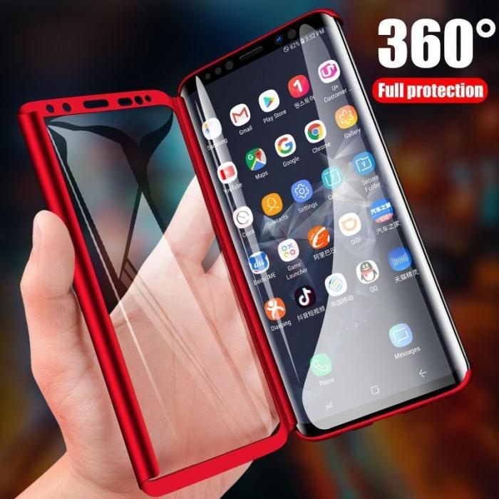 3-in-1 360° Full Cover Phone Case For Samsung(Back Case+Front Frame+Screen Film)