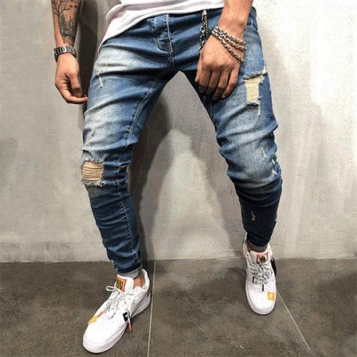 New Fashion Men's Hole Jeans