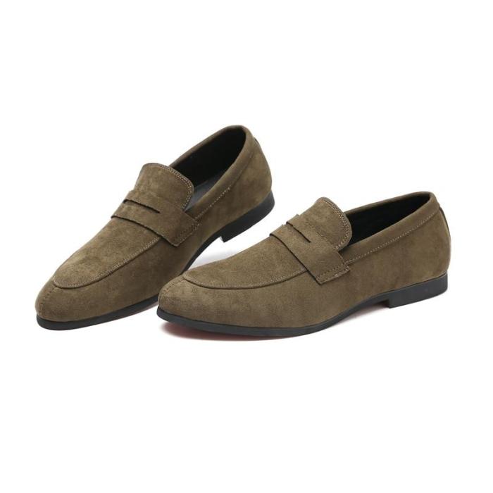 Comfortable Men Loafers Luxury Flats Shoes