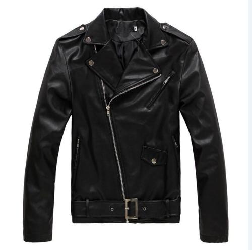 Mens Fashion Rock Jacket PU Leather Jacket