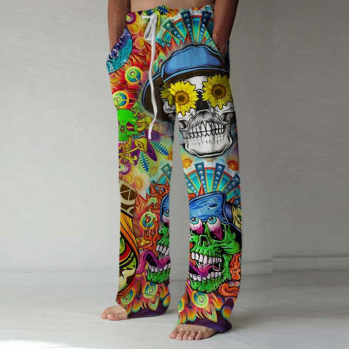 Multi-Pattern Type Hip Hop High Street Pants 2021 New-in Pants