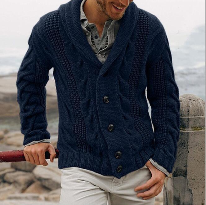 Men's sweaters autumn and winter new products sweater button cardigan sweater coat