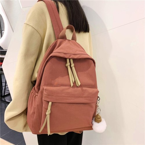 New 2021 Waterproof Nylon Women Backpack Travel Bag Large Capacity Backpack for Teenage Girl School Bags