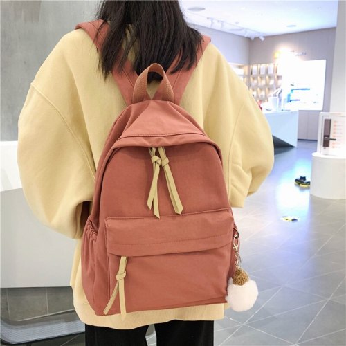 New 2021 Waterproof Nylon Women Backpack Travel Bag Large Capacity Backpack for Teenage Girl School Bags
