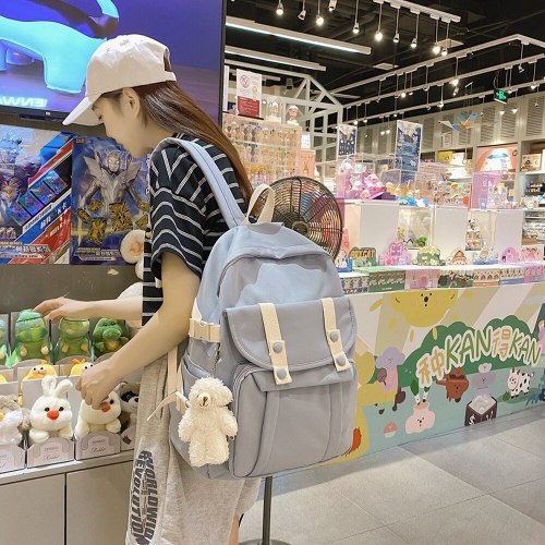 Women's Backpack Cute Student School Bag Large Capacity Travel Bag for Teenage Girls Casual  waterproof Book Bag