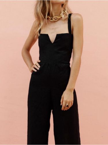 Pantsuits for Women Square Neck Spaghetti Strap Straight Jumpsuit Female Jumpsuit Overalls for Women Solid Bodysuit Woman Sets