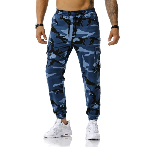 2021 Autumn Spring Camouflage Joggers Pants Men Cargo Pants Multi-pocket Sweatpant Men Hip Hop Casual Trousers Joggers Male XXXL