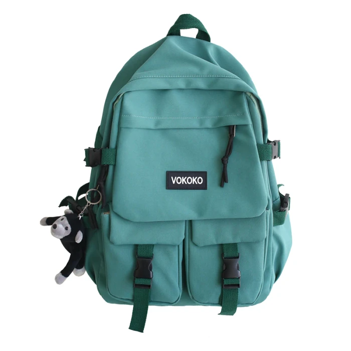 Trendy Women Travel Backpack High Quality Nylon School Backpack For Teenage Girls Boys College Book Laptop Rucksack 2 Size