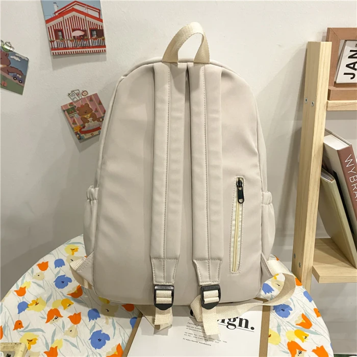 Cute Clouds Women's Travel Backpack Nylon School Bag for Teenage Girls Student Book Laptop Rucksack Mochila Female Schoolbag