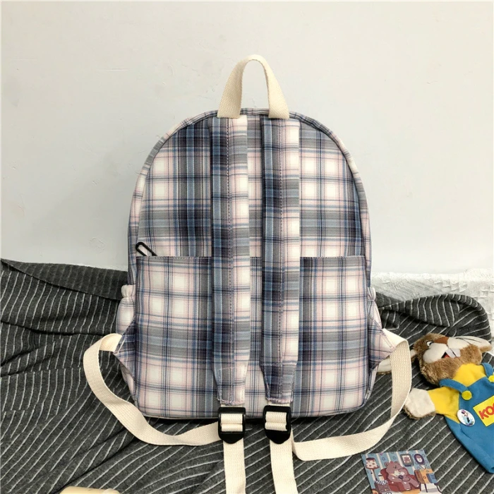 New Women's Travel Backpack High Quality Canvas School Bag for Teenage Girls Boys Student Book Laptop Rucksack Mochila Schoolbag