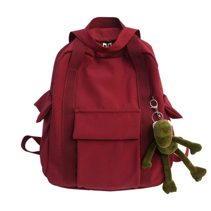 2021 Women Backpack Waterproof Nylon Simple School Bag For Teenager Travel Bag Designer Backpack