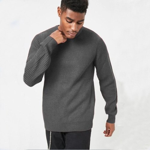 Men's Autumn And Winter Fashion Knitted Pullover Sweaters Mens Streetwear Hip Hop Oversize Casual Retro Sweater