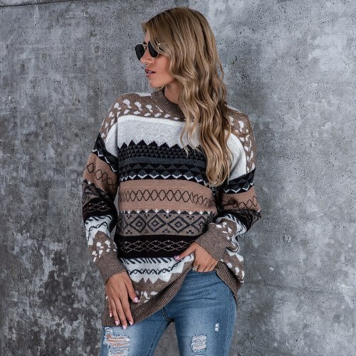 Women Sweater Winter Thick Pullover Sweaters Dress for Female Autumn Fall Pullovers Long Sleeve Street Style Casual 2021 Clothes