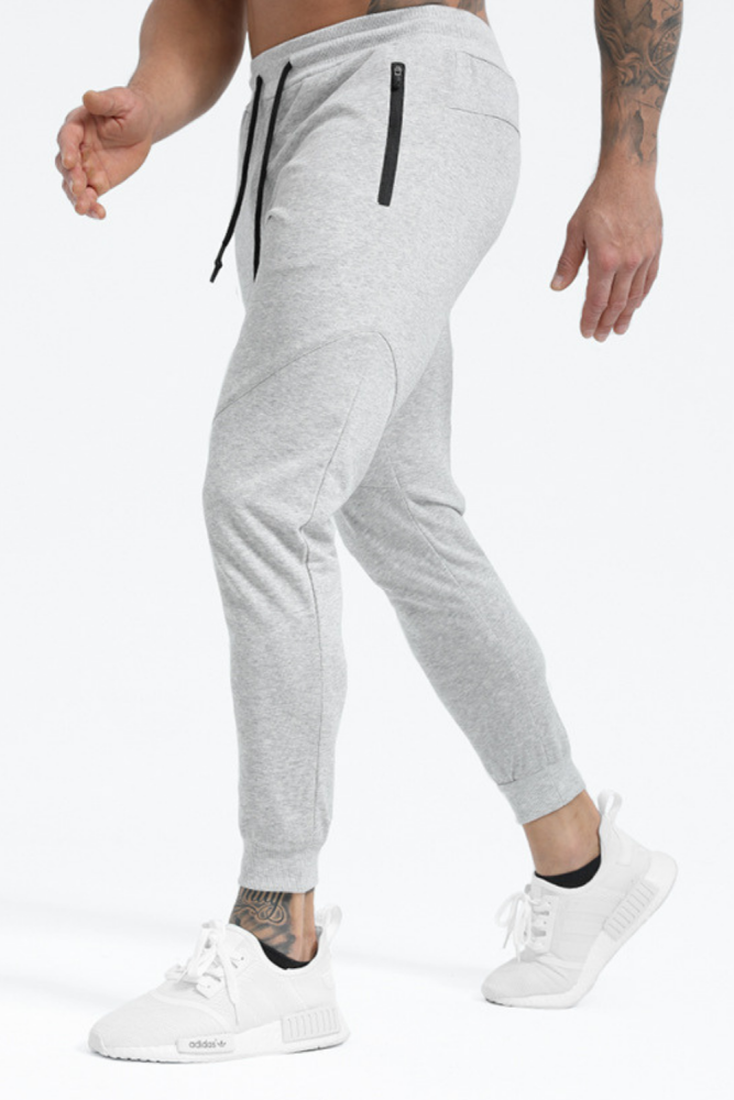 New 2021 slacks Men's Loose Leg Knit Pants Solid color plus size running training track pants sweatpants