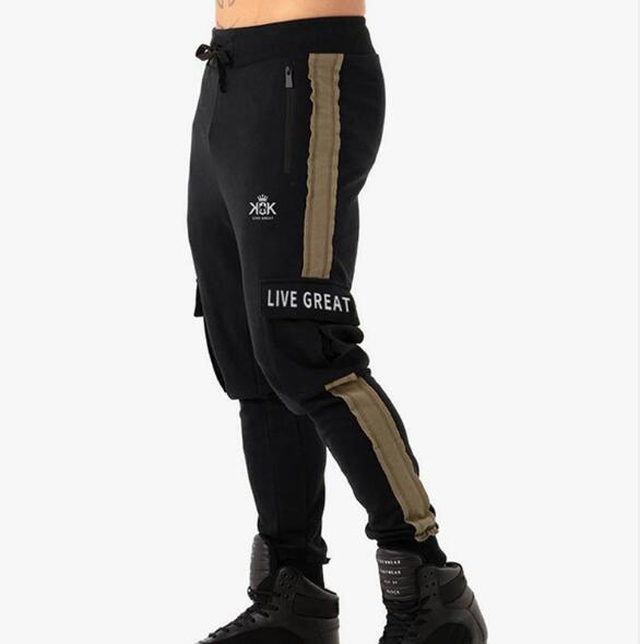 Streetwear Pockets Jogger Pants Men 2021 Overalls Mens Hip Hop Summer Pants Male Ankel-lengthe Sweaptpants