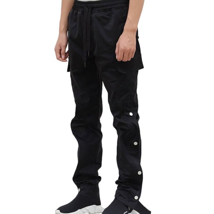 Fashion Spring And Autumn New Men's Casual Pants Trendy Brand Multi-Pocket Trousers Solid Color Loose Straight Leg Cargo Pants