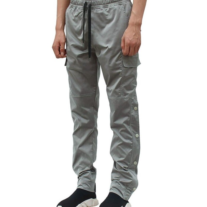 Fashion Spring And Autumn New Men's Casual Pants Trendy Brand Multi-Pocket Trousers Solid Color Loose Straight Leg Cargo Pants