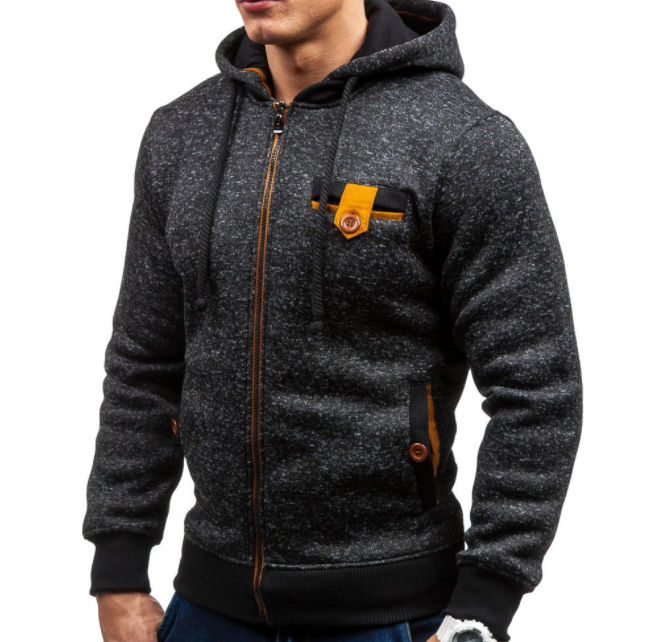 Men Sports Casual Wear Zipper COPINE Fashion Jacquard Hoodies Fleece Jacket Fall Sweatshirts Autumn Winter Coat MWW181