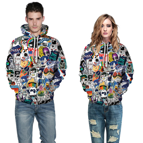 3D Hoodies Men Splatter Colorful Paint Stains 3D Print 2021 New Sweatshirt Streetwear Pullovers Tops Plus Size