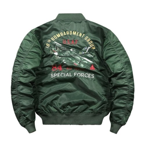 2021 New autumn Brand Mens Casual embroid Jacket Large Size Men Pilot Bomber Ma1 Jacket Male Plus Size 4XL motion jacket