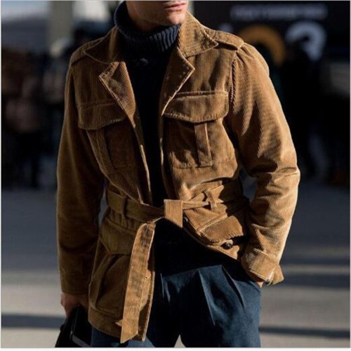 Spring And Autumn New Style European American Youth Men's Casual Jacket Pure Color Coat Outerwear