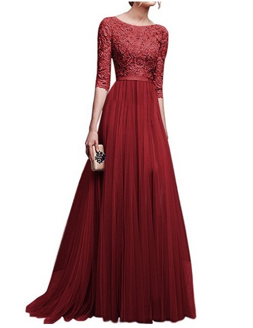 Sequined Stitching Dress Dress