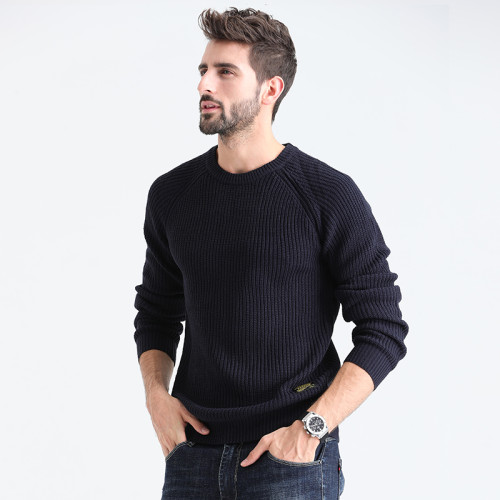 Men 2021 New Autumn Classic Warm Casual Acrylic Sweater Pullovers Men Winter Fashion Dresses O-Neck Sweaters Coat Men