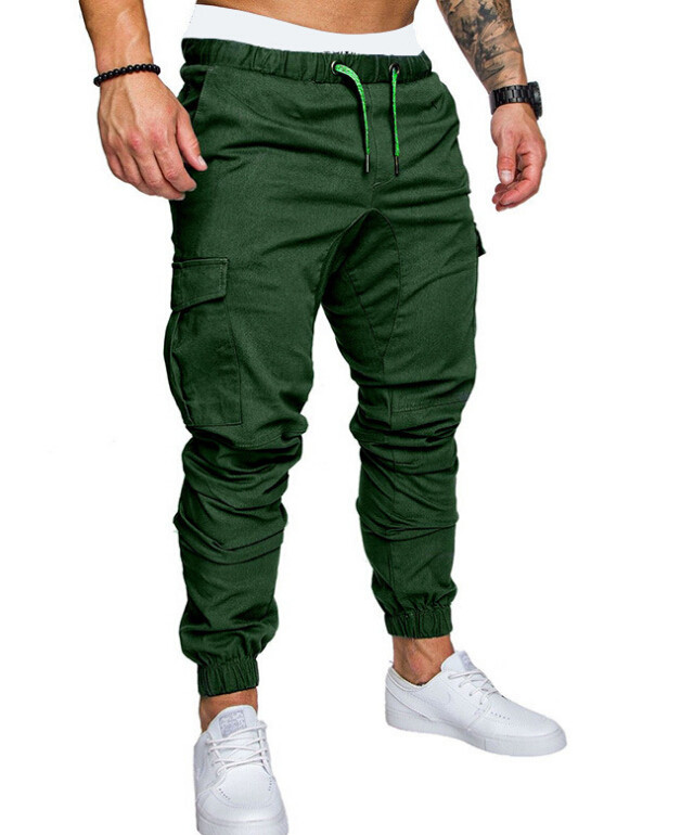 Mens Gym Slim Fit Trousers Sweat Pants Tracksuit Joggers Skinny Sports Bottoms  Skinny Jogging Joggers Sweat Pants Trousers