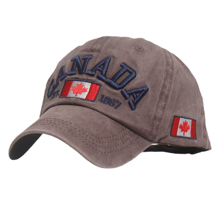 Autumn Gorras Flag Men Fishing Baseball Caps of Canada Embroidery Hat Mens Snapback Bone Adjustable Wonmen Baseball Snapback Hat