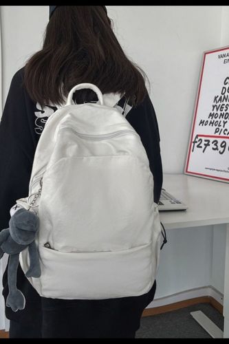 Large Capacity Backpack Women's High Quality Canvas Travel Backpack College Style College Student Laptop Bag Female School bag