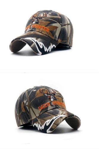 2022 New Arrival Deer Cap Camo Caps Baseball Casquette Camouflage Hats Casquette Men Hunting Hat