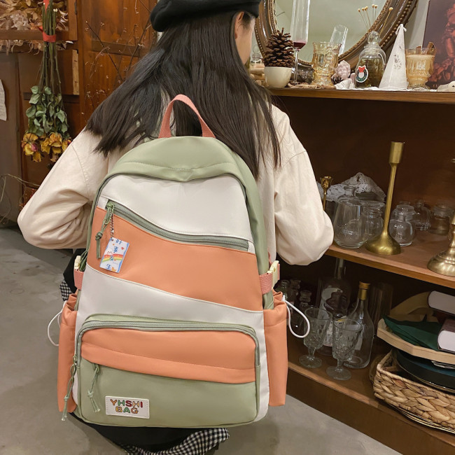 Shoulder bag large capacity students fashion casual handbag shoulder crossbody bag