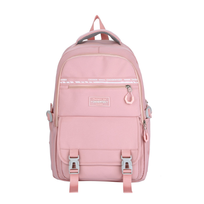 Couple large-capacity multifunctional Korean version of the casual student schoolbag Mori backpack female