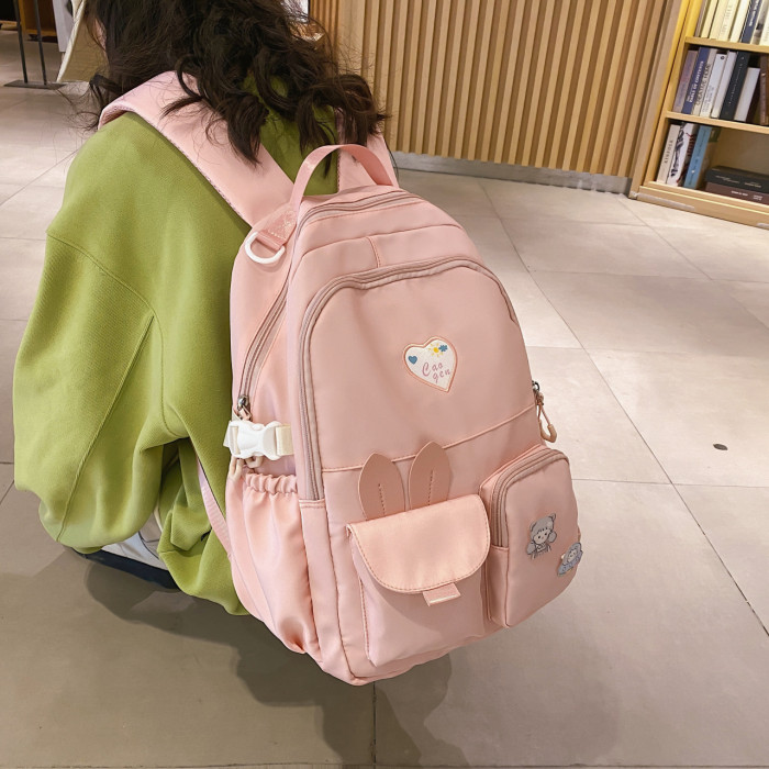 Korean version of the tide students schoolbag leisure travel fashion versatile backpack
