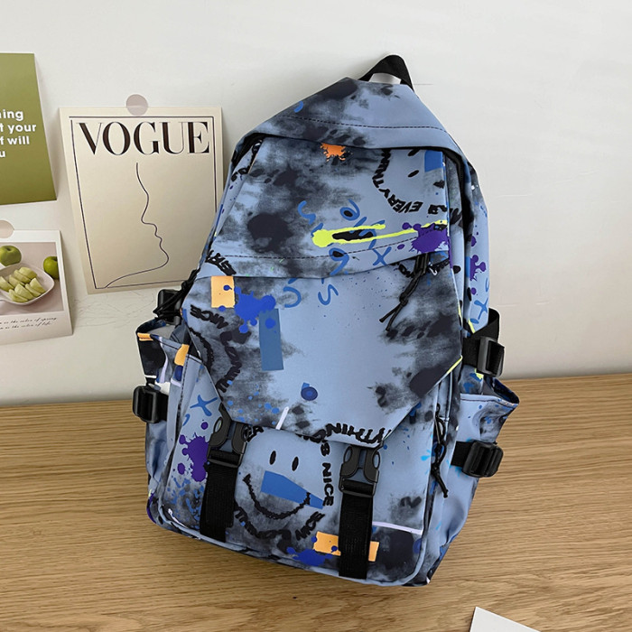 Cool school bags graffiti-style school bags students trendy school bags fashion