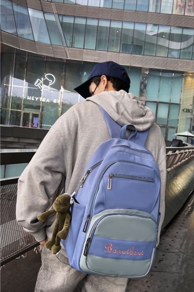 New 2022 spring Korean version of the student shoulder bag tide college students backpack