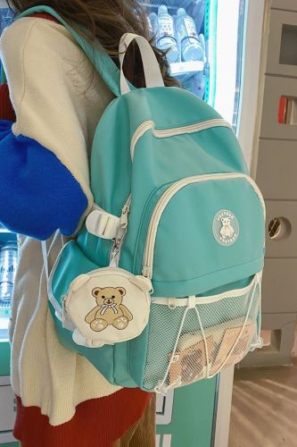 2022 Japanese girls Korean version of small fresh cute soft girl backpack student shoulder bag
