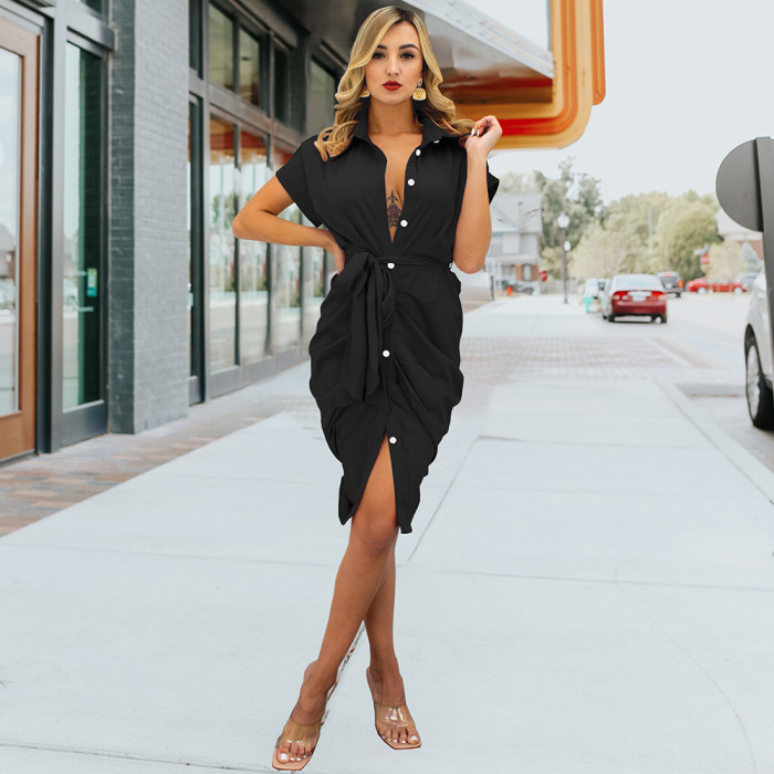 Slim and slim dresses 2022 spring and summer new