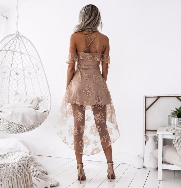 Spring Summer New Sexy Lace Camisole Dress