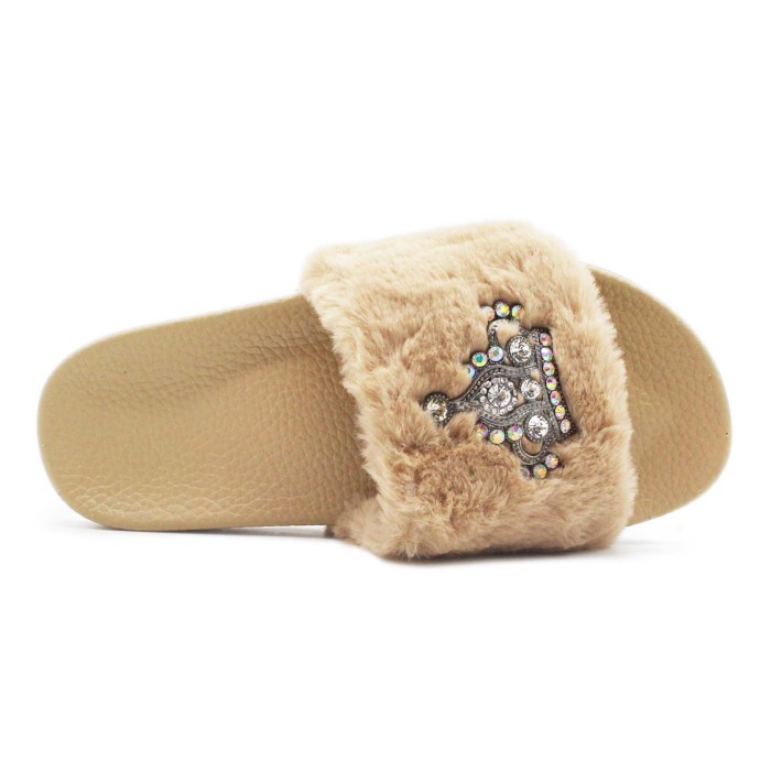 Autumn and winter fashion plush slippers hundred of matching plush slippers