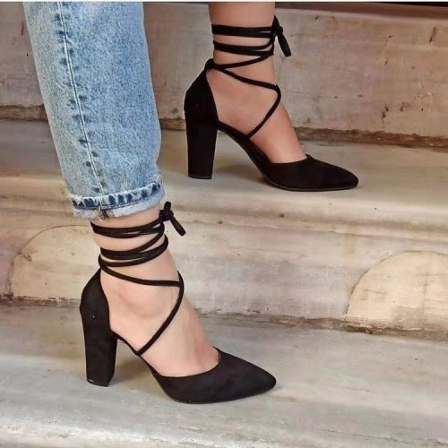Summer new lace-up Roman bag head sexy fashion women sandals
