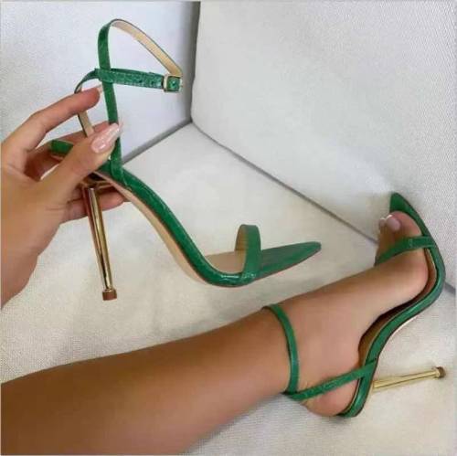 Summer new fine high heel pointed to sexy fashion female sandals