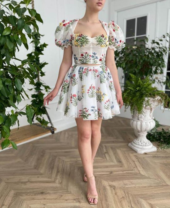 New Dress Bohemian Vintage Floral Resort Style Sexy Loose Long Dress