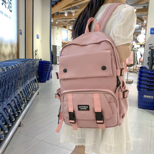 New shoulder bags female students school bags male casual travel backpack