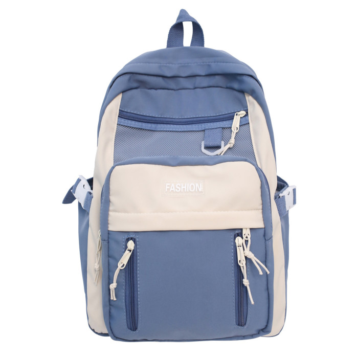 Schoolbag female simple and versatile large capacity student shoulder backpack