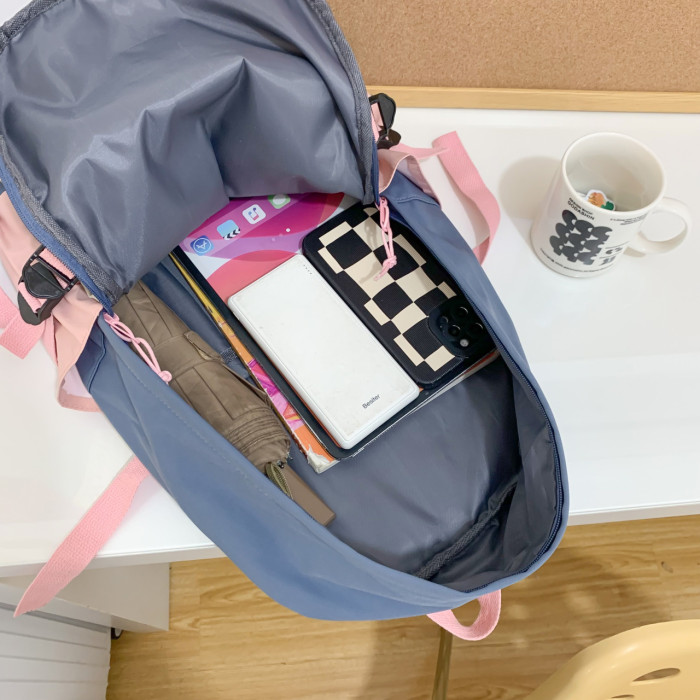 Schoolbag female 2022 new ins wind small fresh student shoulder bag