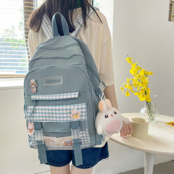 2022 Summer Women Shoulder Bag Students Travel Hundred Campus Large Capacity Backpack