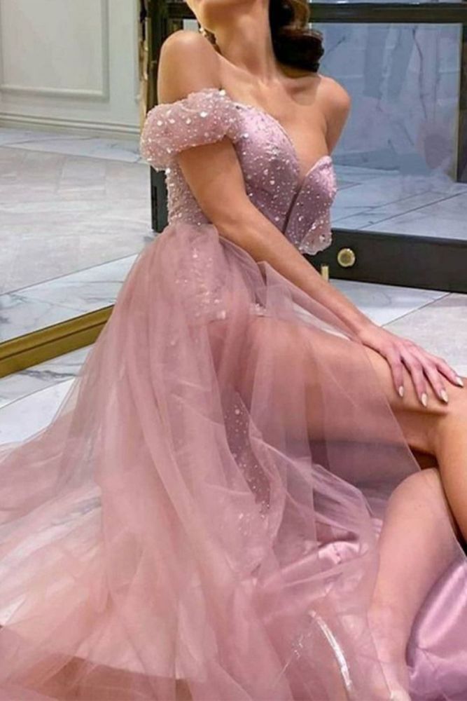New spring and summer women's dresses sequins wedding banquet splicing mesh dresses