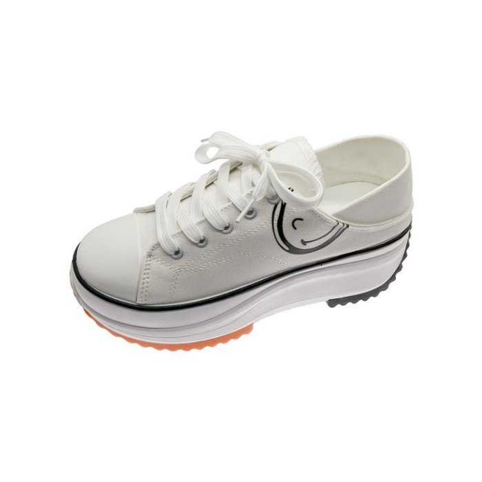 Students with a hundred casual sports shoes summer new lace-up small white shoes